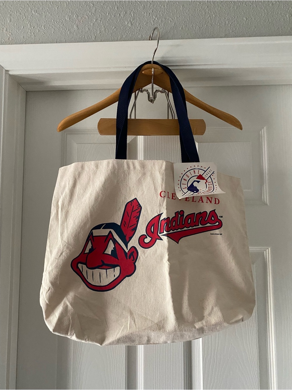Vintage 1997 Cleveland Indians Tote